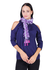 Woven Design & Ombrey Silk Scarf