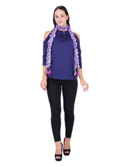 Woven Design & Ombrey Silk Scarf