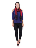 Self Design Viscose Rayon Stole