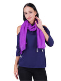 Striped Polyester Scarf