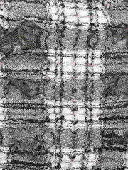 Checkered Viscose Rayon Scarf