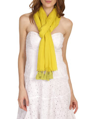 Solid Viscose Rayon Stole