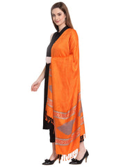 Geometrical Woven Design Viscose Rayon Shawl