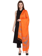 Geometrical Woven Design Viscose Rayon Shawl