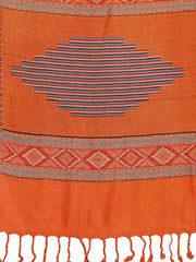 Geometrical Woven Design Viscose Rayon Shawl