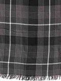 Checkered & Woven Design  Viscose Rayon Scarf