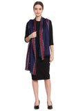 Geometric Woven Design Viscose Rayon Scarf