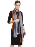 Geometric Woven Design Viscose Rayon Stole