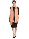 Checkered & Woven Design  Viscose Rayon Stole