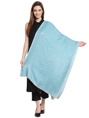 Geometrical Woven Design Viscose Rayon Shawl