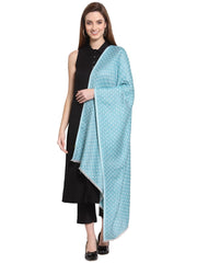 Geometrical Woven Design Viscose Rayon Shawl