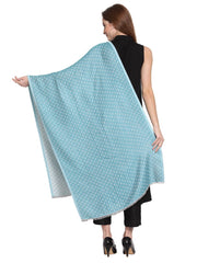Geometrical Woven Design Viscose Rayon Shawl