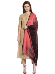 Striped Woven Design Viscose Rayon Shawl