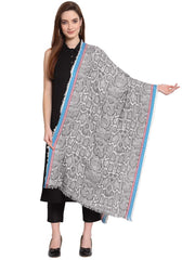 Abstract Woven Design Viscose Rayon Shawl