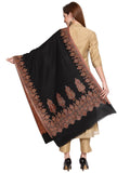 Ethnic Motifs Woven Design Wool Shawl