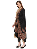 Ethnic Motifs Woven Design Wool Shawl