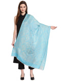 Floral Woven Design Modal Shawl