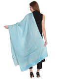 Floral Woven Design Modal Shawl