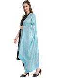 Floral Woven Design Modal Shawl