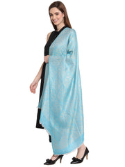 Floral Woven Design Modal Shawl
