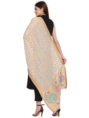 Paisley Woven Design Wool Shawl