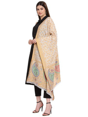 Paisley Woven Design Wool Shawl