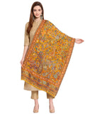 Floral Paisley Woven Design Wool Shawl