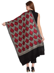 Ethnic Motif Embroidered Wool Shawl
