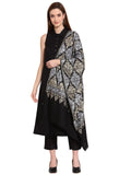 Ethnic Motif Embroidered Wool Shawl