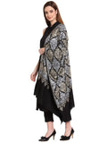 Ethnic Motif Embroidered Wool Shawl