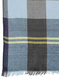 Spatial Checkered Viscose Rayon scarf