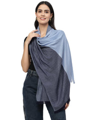 Spatial Woven Design Viscose Rayon Stole