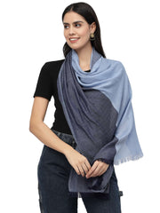 Spatial Woven Design Viscose Rayon Stole