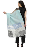 Spatial Woven Design Cotton Jacquard Stole