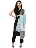 Spatial Woven Design Cotton Jacquard Stole