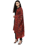 Lush Woven Design Wool Shawl
