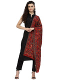 Lush Woven Design Wool Shawl