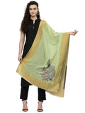 Lush Woven Design Wool Shawl