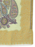 Lush Woven Design Wool Shawl