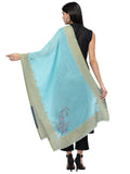 Lush Woven Design Wool Shawl