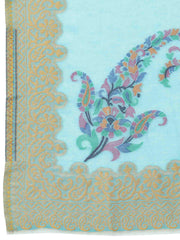 Lush Woven Design Wool Shawl