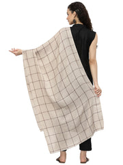 Spatial Woven Design Acrowool Stole