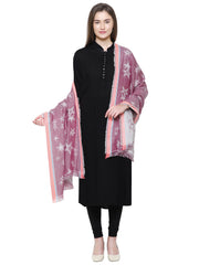 Geometric Cotton & Viscose Shawl