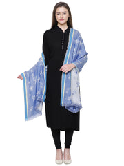 Geometric Cotton & Viscose Shawl