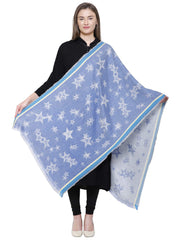 Geometric Cotton & Viscose Shawl