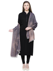 Polka Dot Cotton & Viscose Shawl