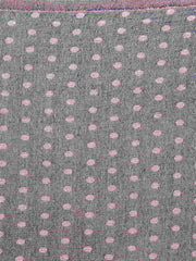 Polka Dot Cotton & Viscose Shawl
