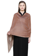 Polka Dot Cotton & Viscose Shawl