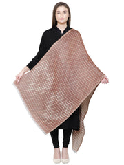Polka Dot Cotton & Viscose Shawl