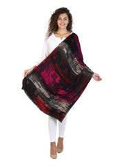 Abstract Viscose Rayon Shawl